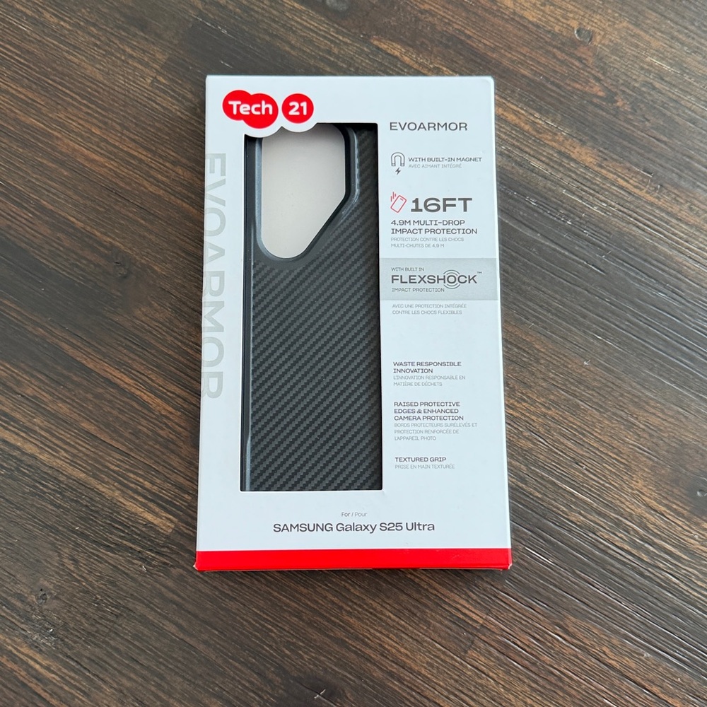 Tech21 EvoArmor case for Samsung Galaxy S25 Ultra